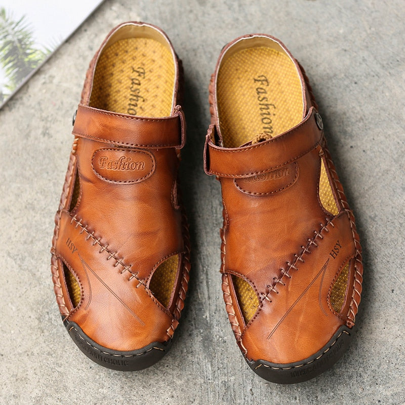 Sandals Men's Leather Classic Gladiator Sandals