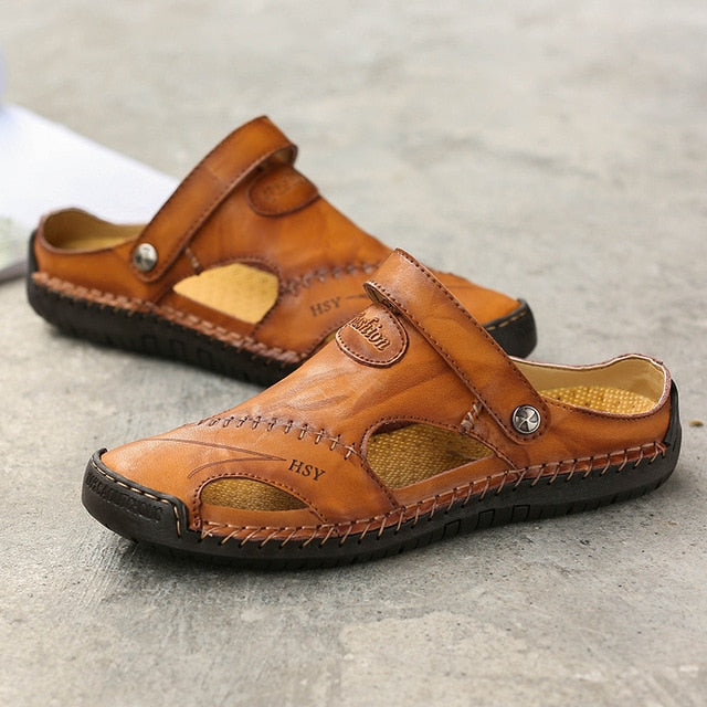 Sandals Men's Leather Classic Gladiator Sandals